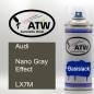 Preview: Audi, Nano Gray Effect, LX7M: 400ml Sprühdose, von ATW Autoteile West.